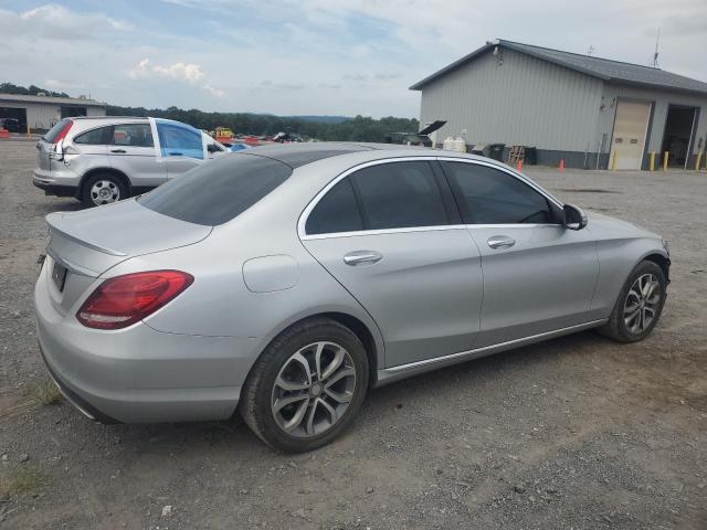 WDDWF4KB8GR177471 - 2016 MERCEDES-BENZ C 300 4MATIC SILVER photo 3