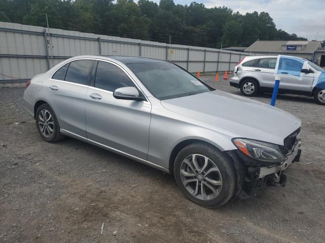 WDDWF4KB8GR177471 - 2016 MERCEDES-BENZ C 300 4MATIC SILVER photo 4