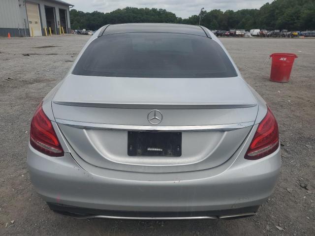 WDDWF4KB8GR177471 - 2016 MERCEDES-BENZ C 300 4MATIC SILVER photo 6