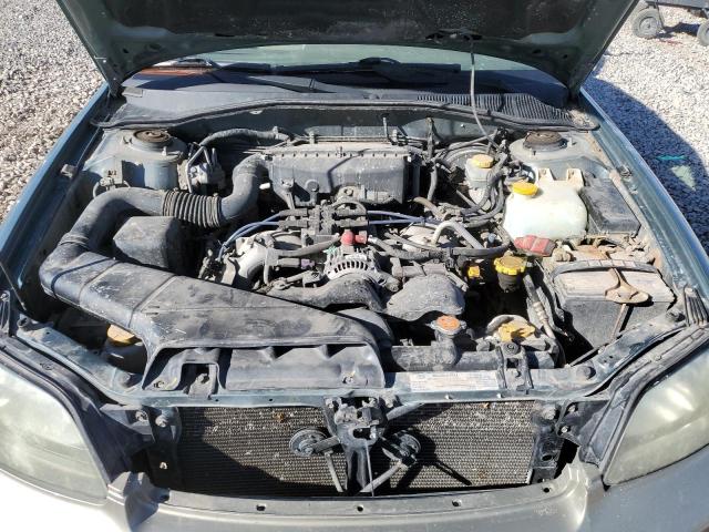 4S3BH675127660239 - 2002 SUBARU LEGACY OUTBACK AWP 绿色 照片 11