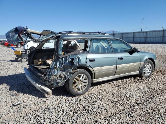 4S3BH675127660239 - 2002 SUBARU LEGACY OUTBACK AWP 绿色 照片 3