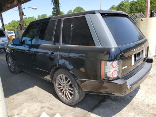 SALME1D41CA376607 - 2012 LAND ROVER RANGE ROVE HSE BLACK photo 2