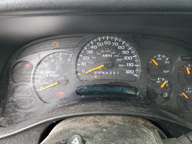 1GCEC19X77Z110536 - 2007 CHEVROLET SILVERADO C1500 CLASSIC BLACK photo 9