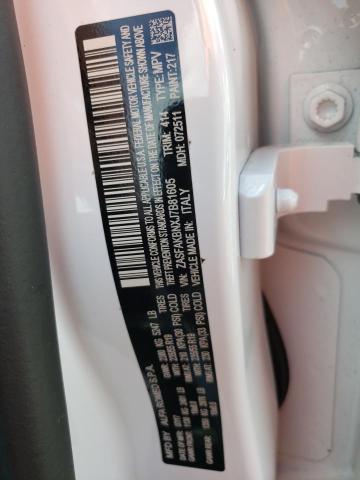 ZASFAKBNXJ7B81605 - 2018 ALFA ROMEO STELVIO TI WHITE photo 12