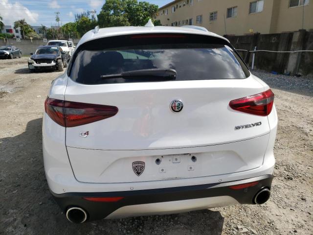 ZASFAKBNXJ7B81605 - 2018 ALFA ROMEO STELVIO TI WHITE photo 6