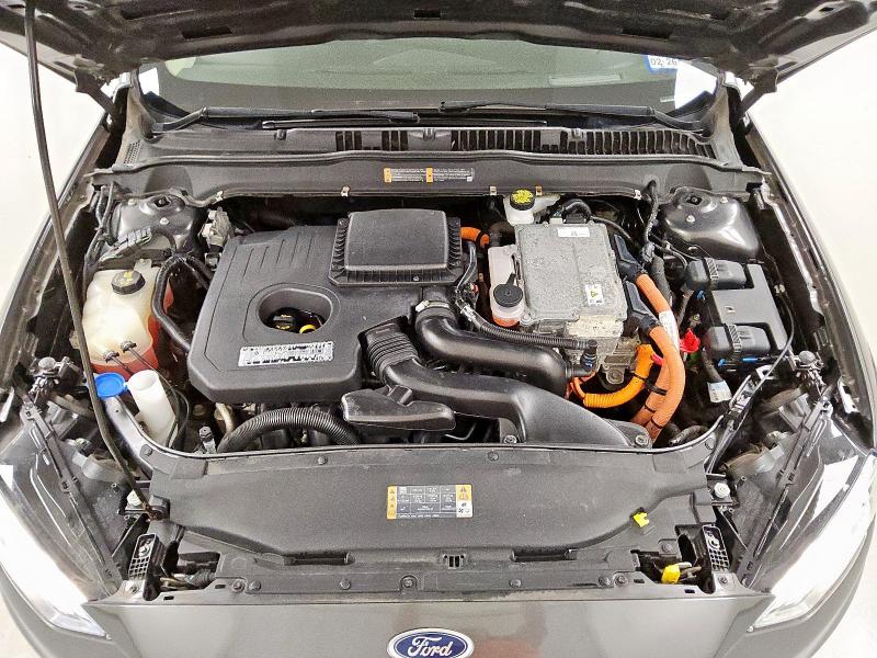 3FA6P0LU7KR234374 - 2019 FORD FUSION SE ნაცრისფერი ფოტო 11