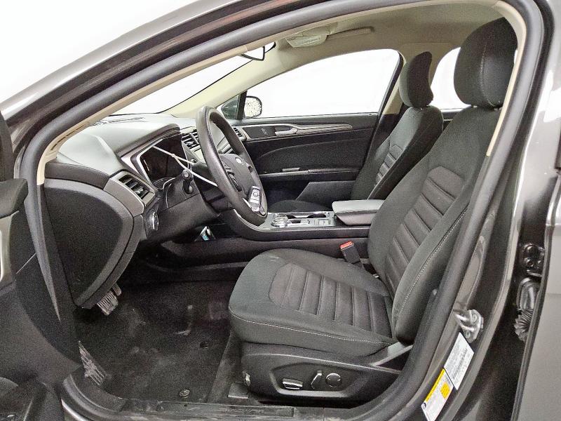 3FA6P0LU7KR234374 - 2019 FORD FUSION SE ნაცრისფერი ფოტო 7