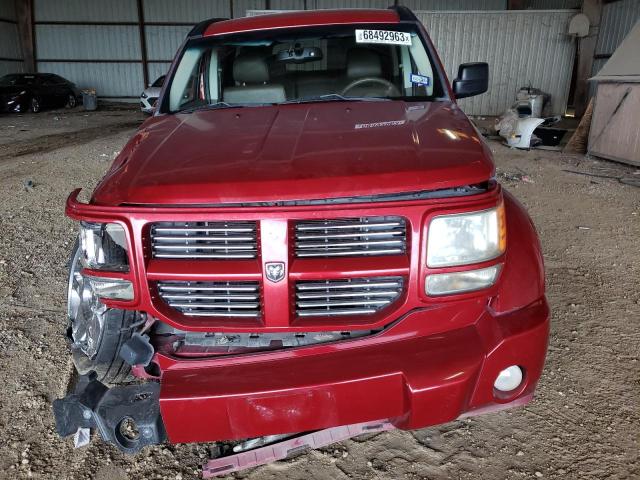 1D4PU5GX0AW118442 - 2010 DODGE NITRO SXT RED photo 5