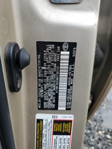4T1BF3EK9BU708113 - 2011 TOYOTA CAMRY BASE GOLD photo 12