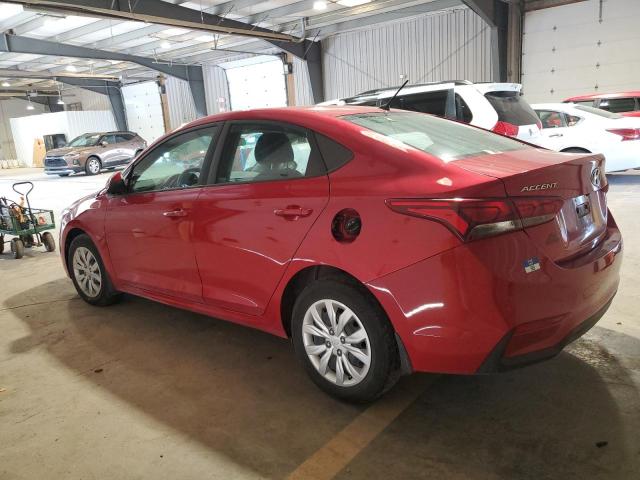 3KPC24A6XNE170799 - 2022 HYUNDAI ACCENT SE წითელი ფოტო 2