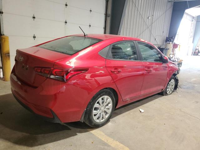 3KPC24A6XNE170799 - 2022 HYUNDAI ACCENT SE წითელი ფოტო 3