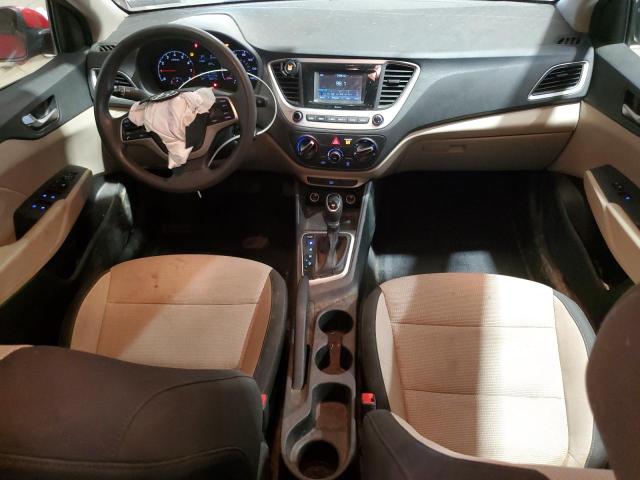 3KPC24A6XNE170799 - 2022 HYUNDAI ACCENT SE წითელი ფოტო 8