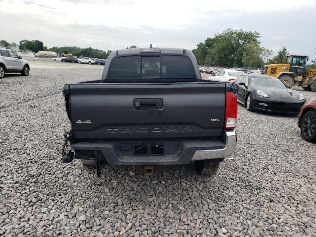 3TMCZ5ANXHM103087 - 2017 TOYOTA TACOMA DOUBLE CAB GRAY photo 6