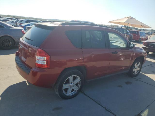 1J8FT47087D416372 - 2007 JEEP COMPASS RED photo 3