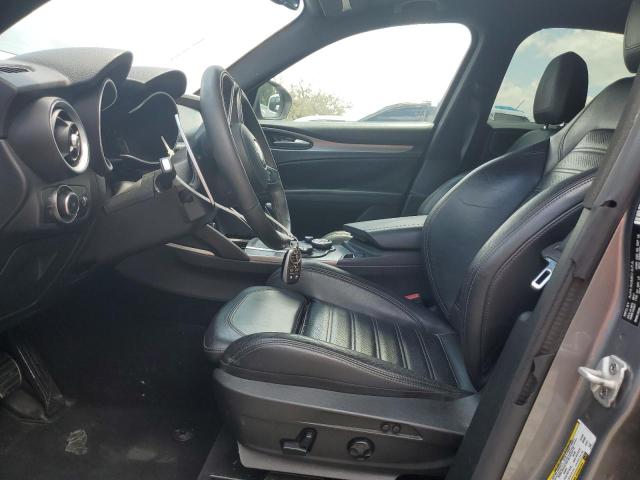 ZASFAKNN3J7B70831 - 2018 ALFA ROMEO STELVIO TI SPORT SILVER photo 7