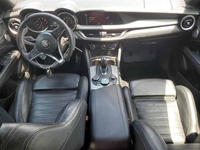 ZASFAKNN3J7B70831 - 2018 ALFA ROMEO STELVIO TI SPORT SILVER photo 8