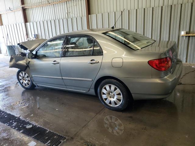 1NXBR32E13Z074707 - 2003 TOYOTA COROLLA CE ნაცრისფერი ფოტო 2