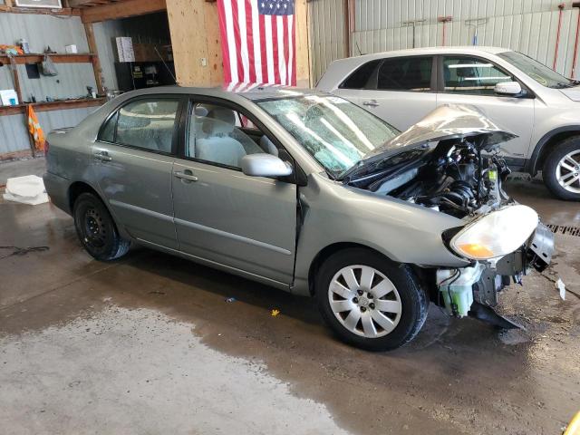 1NXBR32E13Z074707 - 2003 TOYOTA COROLLA CE ნაცრისფერი ფოტო 4