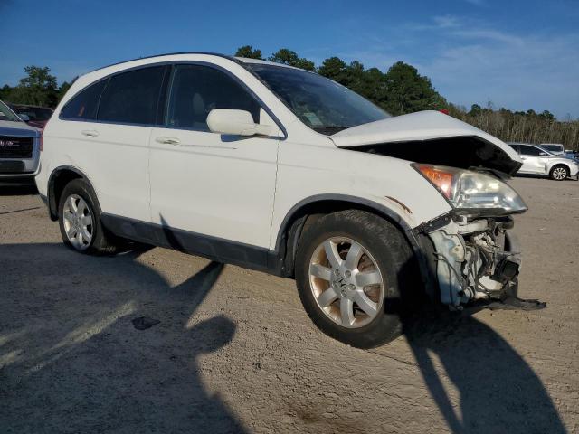 JHLRE48707C052306 - 2007 HONDA CR-V EXL WHITE photo 4