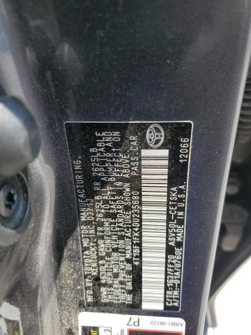 4T1BF1FK4DU235680 - 2013 TOYOTA CAMRY L GRAY photo 12