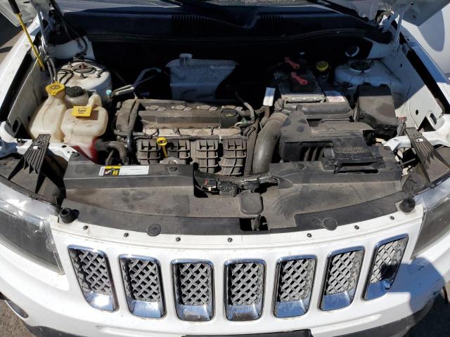 1C4NJCEA0GD783345 - 2016 JEEP COMPASS LATITUDE თეთრი ფოტო 12