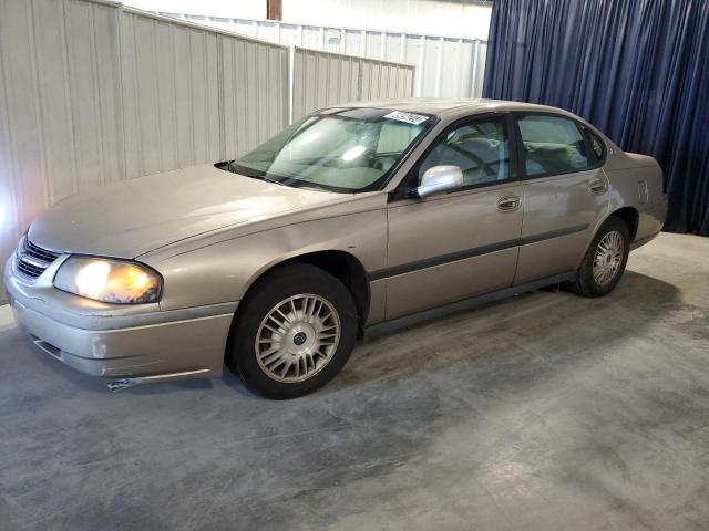 2G1WF55E429377135 - 2002 CHEVROLET IMPALA TAN photo 1