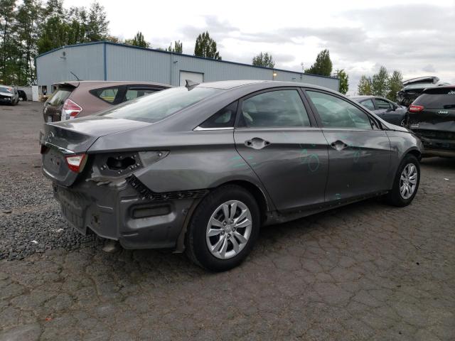 5NPEB4AC9DH571186 - 2013 HYUNDAI SONATA GLS GRAY photo 3