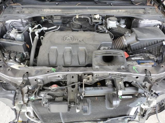 5J8TB4H74HL007500 - 2017 ACURA RDX ADVANCE GRAY photo 12