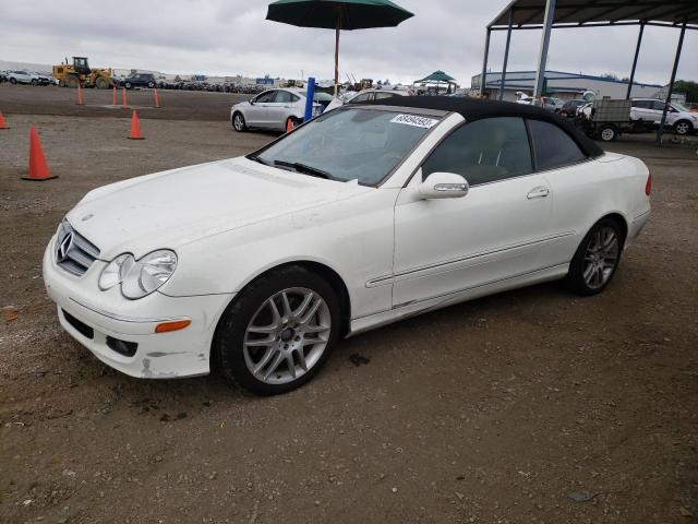 WDBTK56F99T109373 - 2009 MERCEDES-BENZ CLK 350 WHITE photo 1