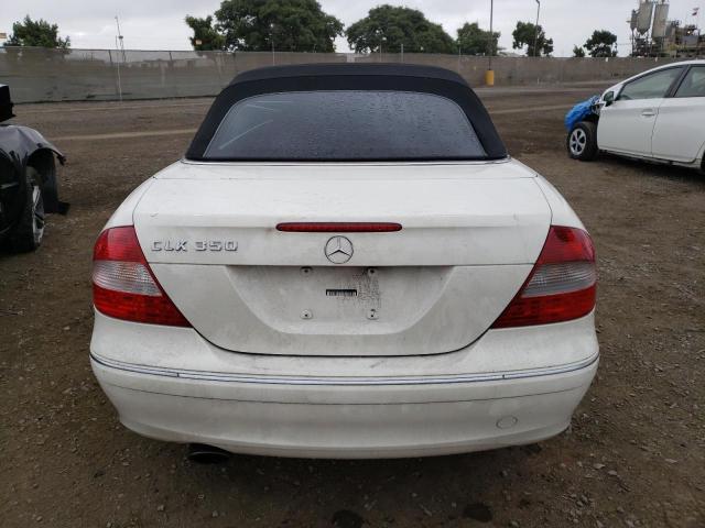 WDBTK56F99T109373 - 2009 MERCEDES-BENZ CLK 350 WHITE photo 6