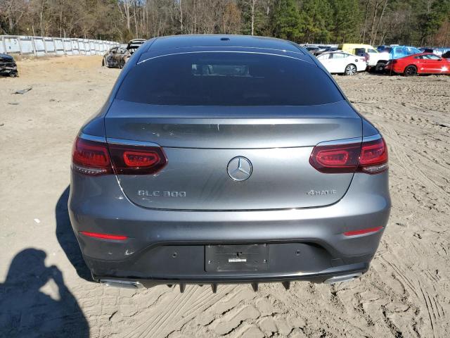 WDC0J8EB6LF721974 - 2020 MERCEDES-BENZ GLC COUPE 300 4MATIC GRAY photo 6