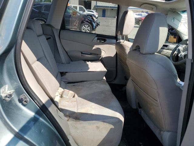 JF2SHAEC2BH782687 - 2011 SUBARU FORESTER LIMITED TEAL photo 10