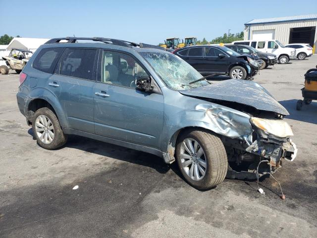 JF2SHAEC2BH782687 - 2011 SUBARU FORESTER LIMITED TEAL photo 4