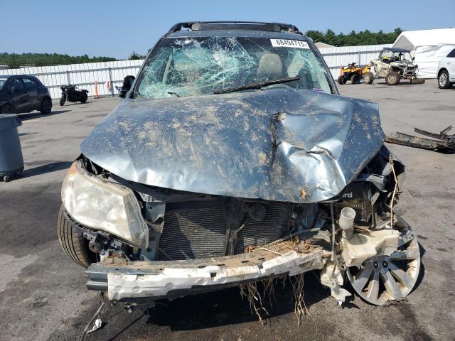 JF2SHAEC2BH782687 - 2011 SUBARU FORESTER LIMITED TEAL photo 5