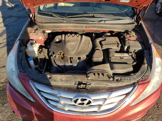 5NPEC4AC7DH690609 - 2013 HYUNDAI SONATA SE RED photo 11