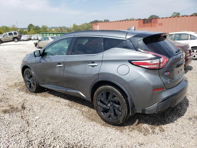 5N1AZ2MG0JN161283 - 2018 NISSAN MURANO S GRAY photo 2