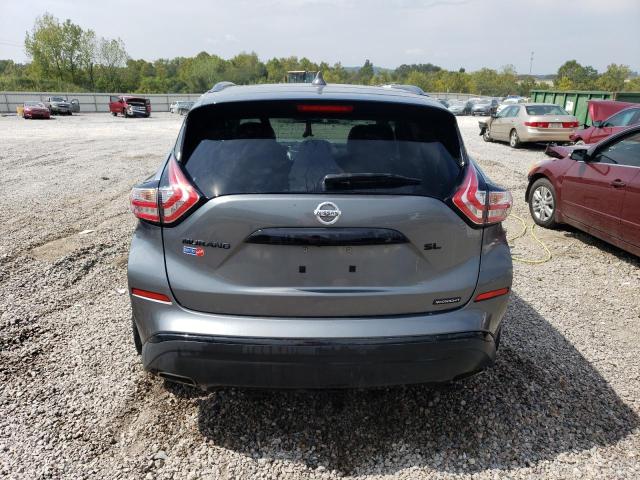 5N1AZ2MG0JN161283 - 2018 NISSAN MURANO S GRAY photo 6