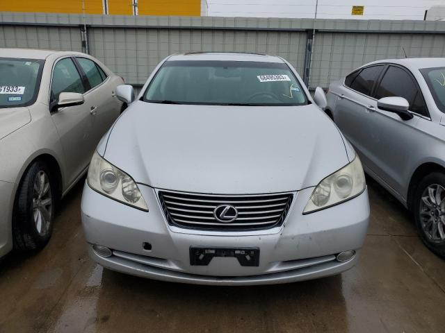 JTHBJ46G572145369 - 2007 LEXUS ES 350 SILVER photo 5