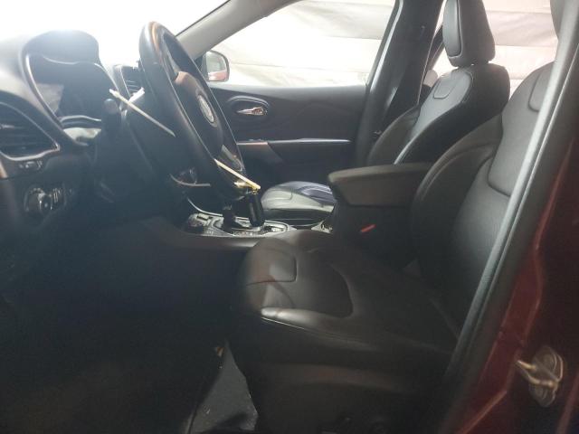 1C4PJMDX6KD483855 - 2019 JEEP CHEROKEE LIMITED BURGUNDY photo 7