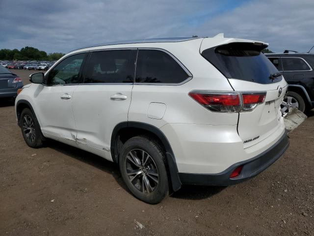 5TDJKRFH9GS235424 - 2016 TOYOTA HIGHLANDER XLE 白色 照片 2