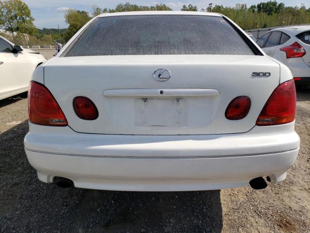 JT8BD68S1Y0102214 - 2000 LEXUS GS 300 WHITE photo 6