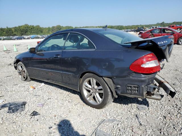 WDBTJ56H08F238085 - 2008 MERCEDES-BENZ CLK 350 BLUE photo 2