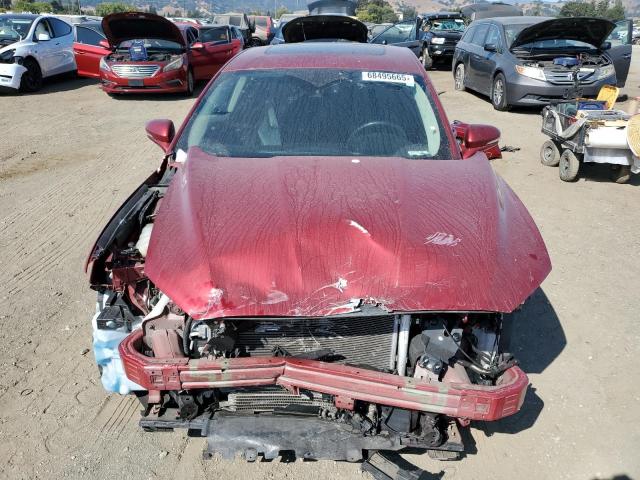 3FA6P0SU4HR171289 - 2017 FORD FUSION TITANIUM PHEV RED photo 5