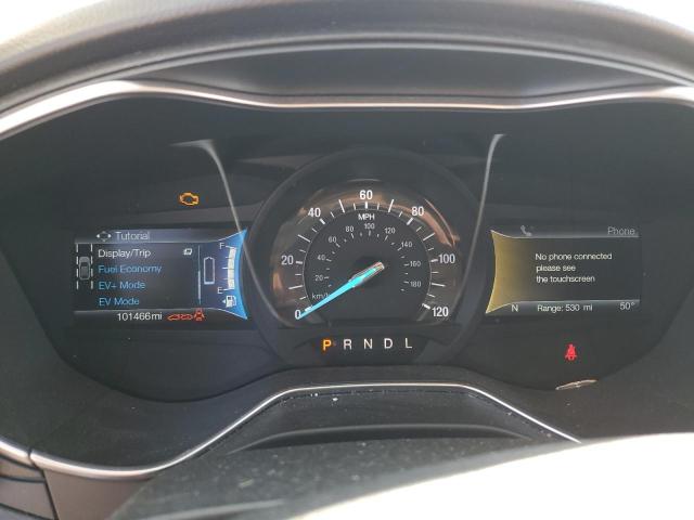 3FA6P0SU4HR171289 - 2017 FORD FUSION TITANIUM PHEV RED photo 9