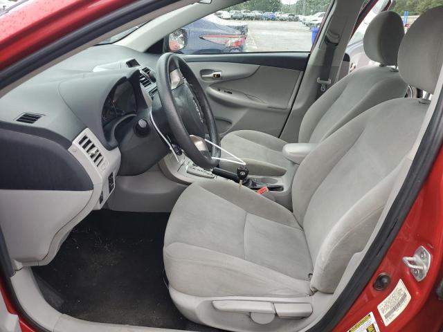 5YFBU4EE4DP144817 - 2013 TOYOTA COROLLA BASE أحمر صورة 7