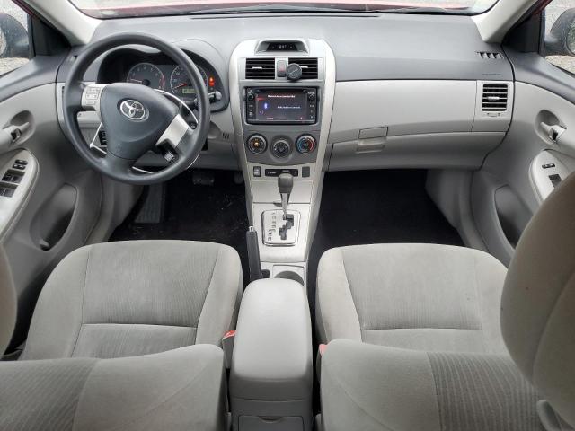 5YFBU4EE4DP144817 - 2013 TOYOTA COROLLA BASE أحمر صورة 8