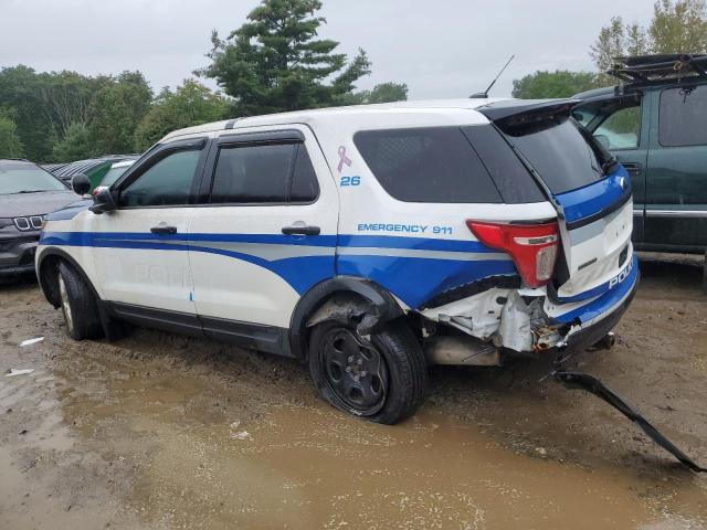 1FM5K8AR0FGA46256 - 2015 FORD EXPLORER POLICE INTERCEPTOR İki rəngli foto 2