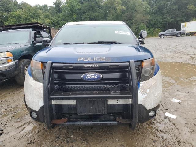 1FM5K8AR0FGA46256 - 2015 FORD EXPLORER POLICE INTERCEPTOR İki rəngli foto 5