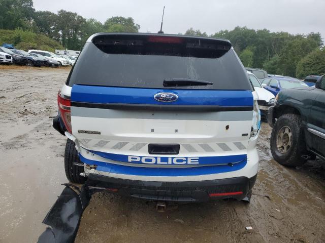 1FM5K8AR0FGA46256 - 2015 FORD EXPLORER POLICE INTERCEPTOR İki rəngli foto 6