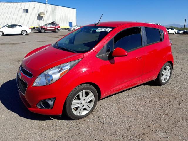 KL8CD6S98EC516492 - 2014 CHEVROLET SPARK 1LT RED photo 1